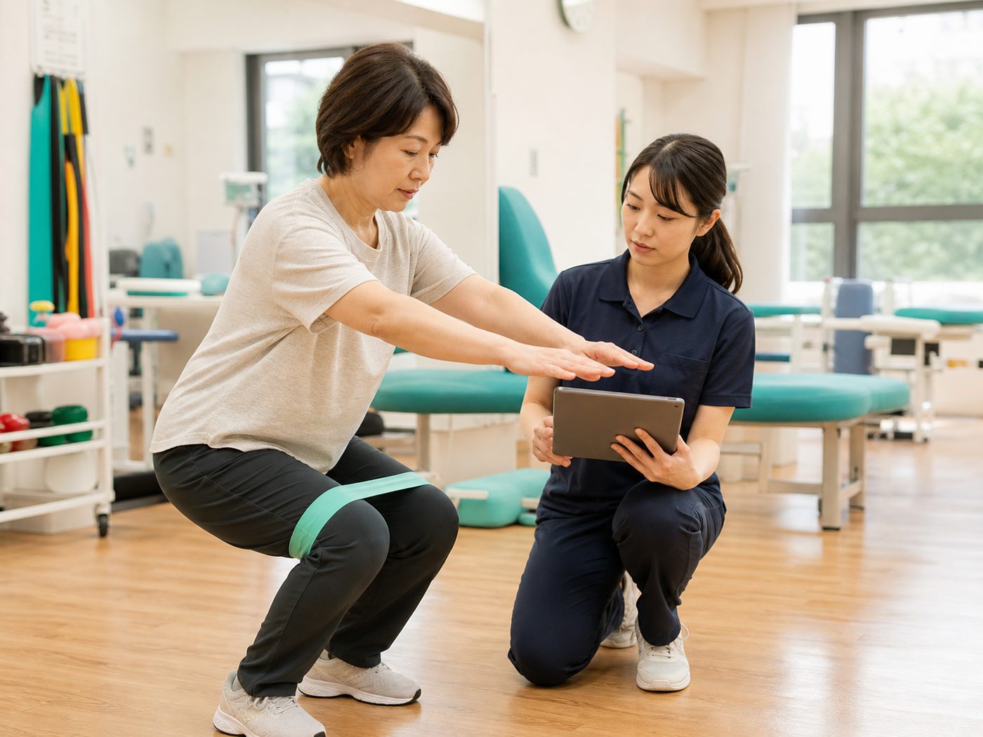 運動療法プログラムの様子